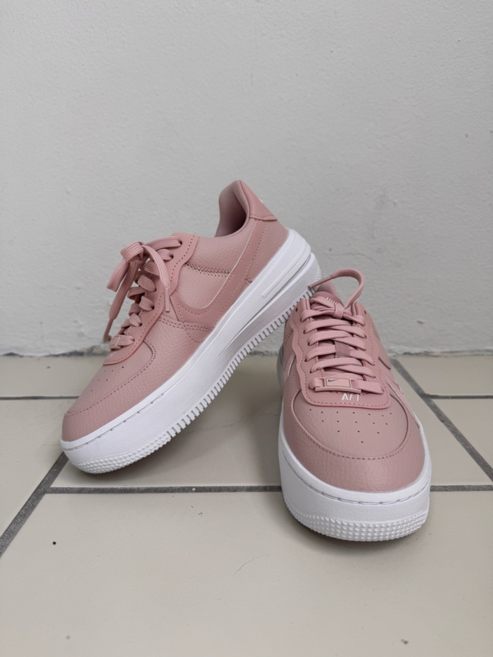 Nike Air Force 1 Pink Platform Women 6.5